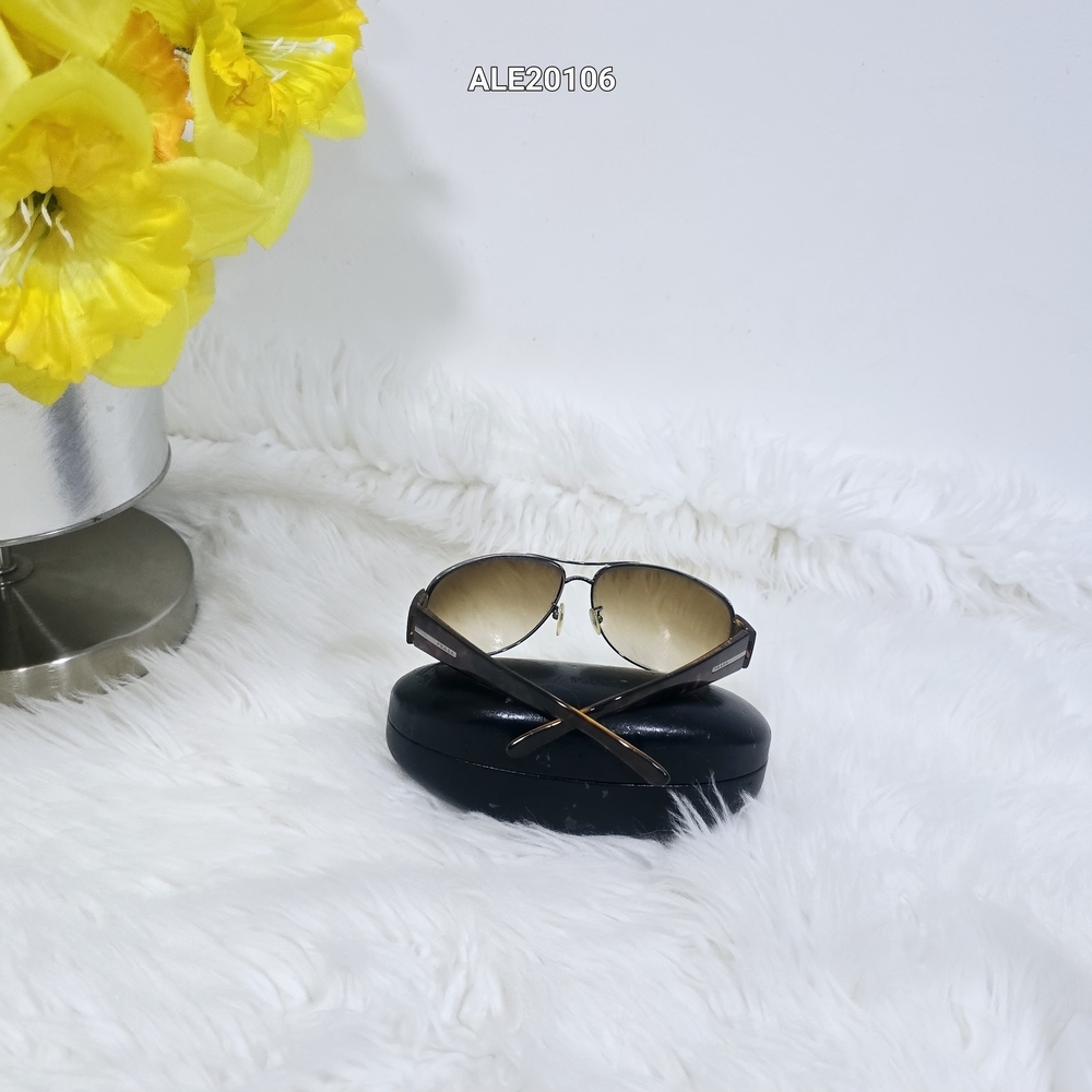 Prada Sunglasses Tortoise Shell SPR 52G 64□14 5AV-651 125 with Case - Picture 4 of 12
